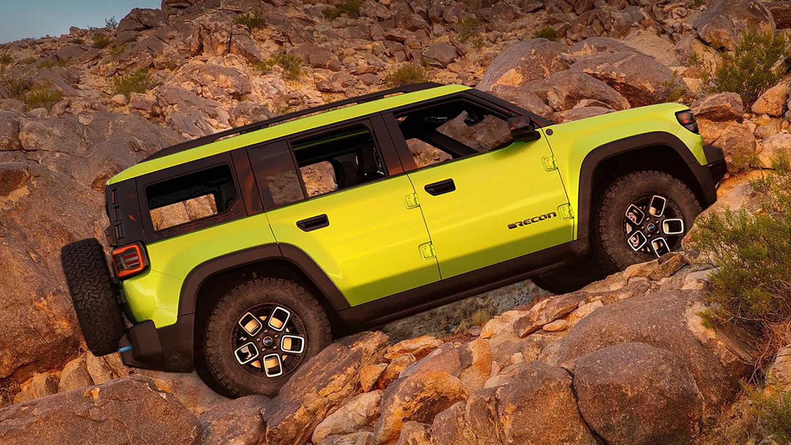 Jeep: Αποκαλύφθηκαν τα Recon, Wagoneer S & Avenger 